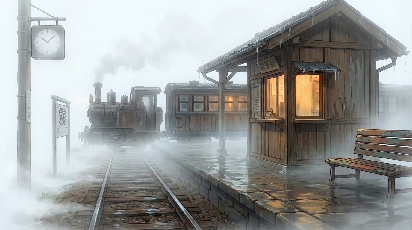 霧の列車(外観)