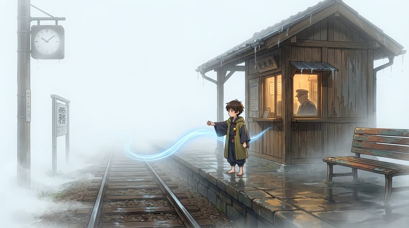 霧原駅 全景