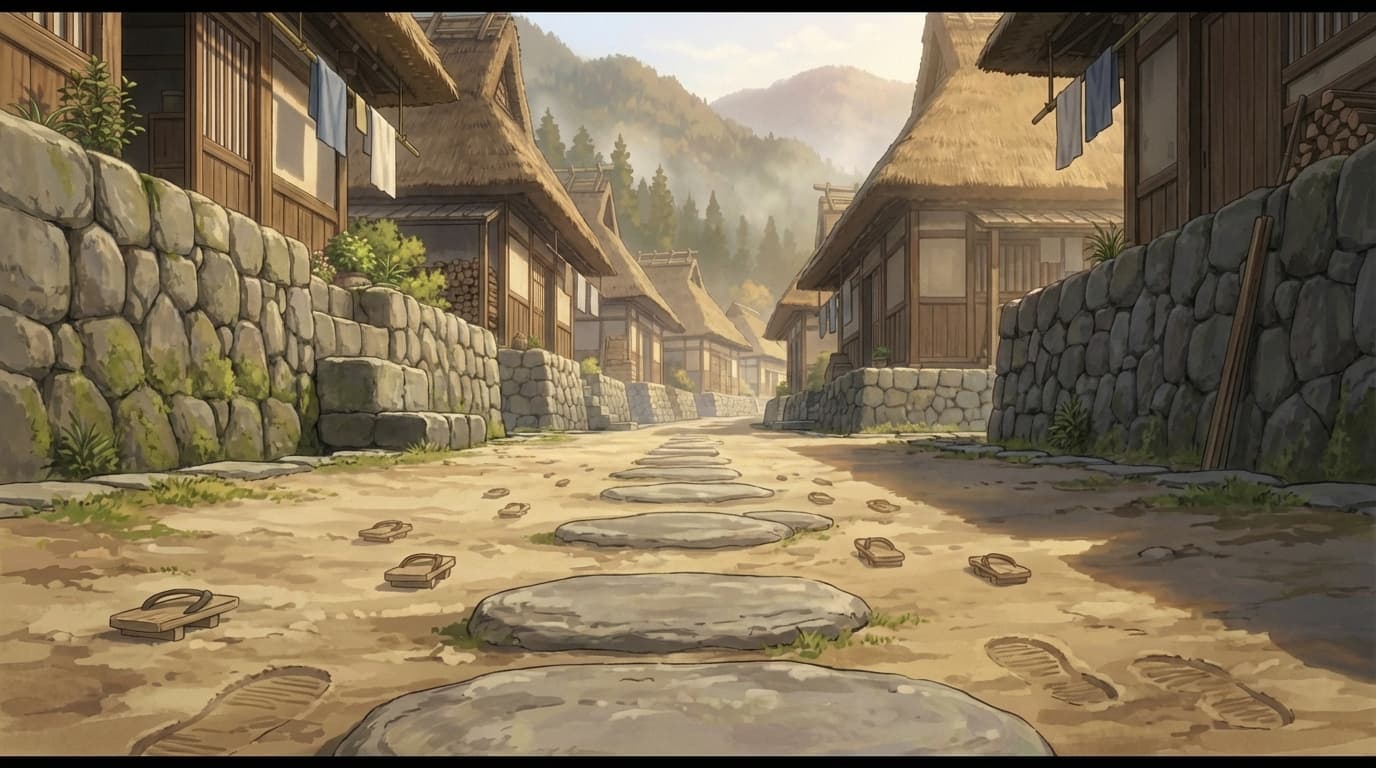 境の里 広場