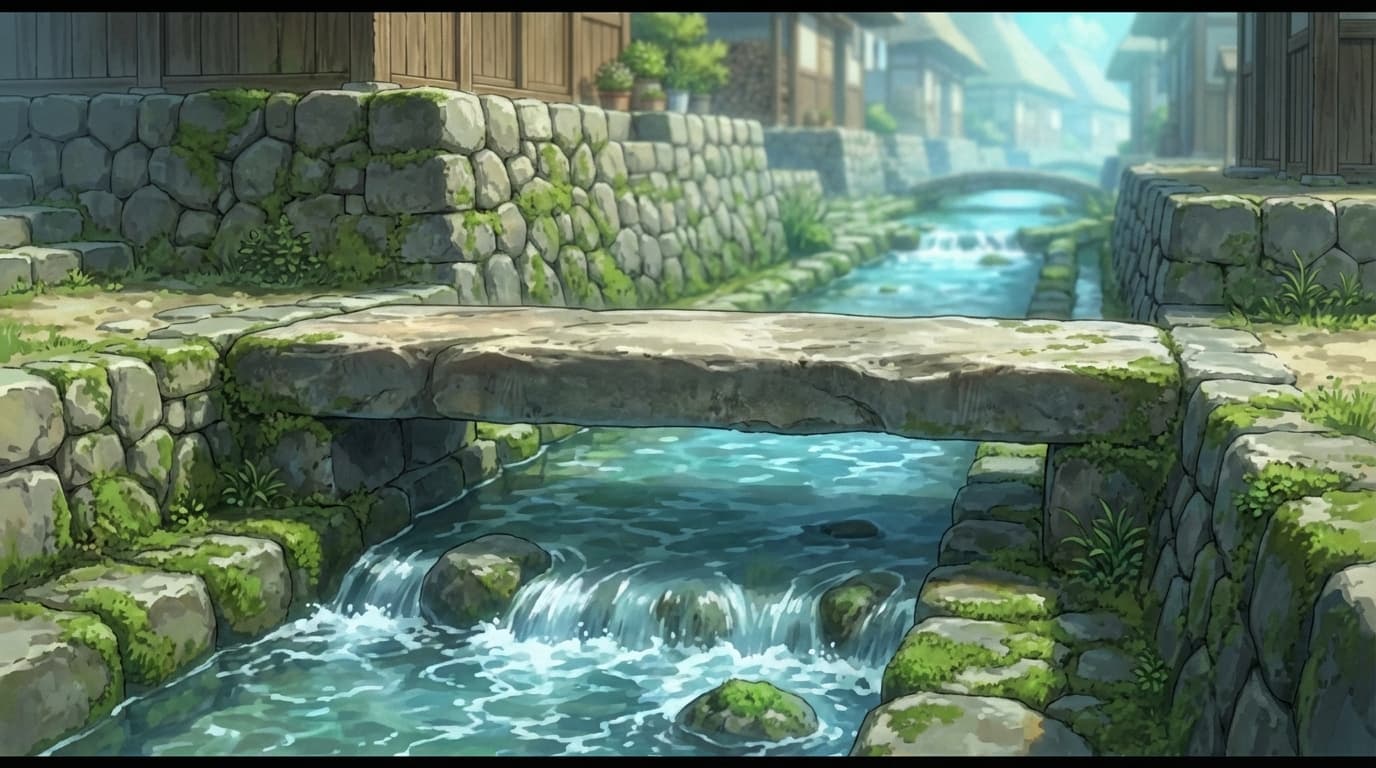 水路 下流